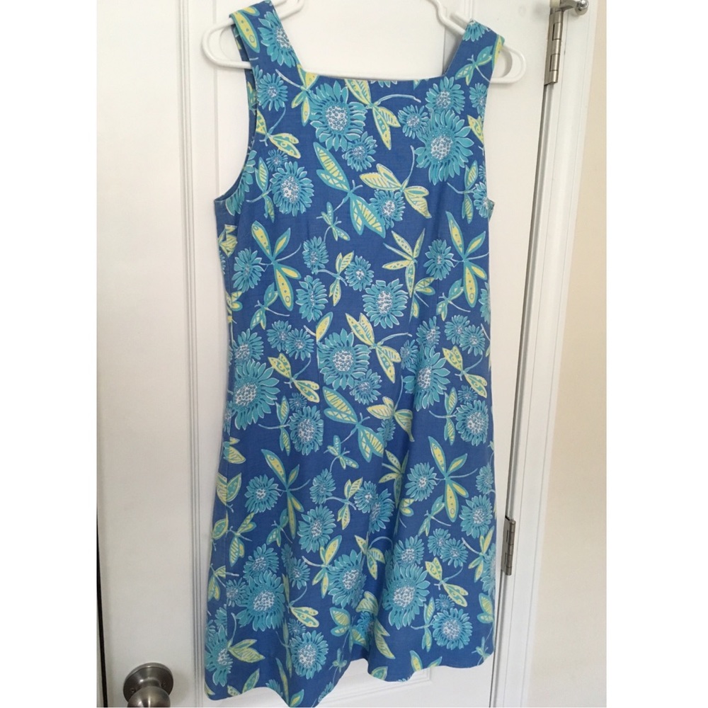 Lilly Pullitzer Dragonfly Shift - EUC White Tag